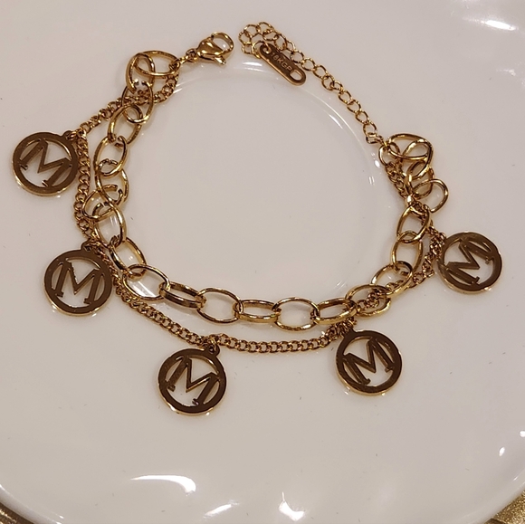 Galinas Jewelry - Fashion Charm chain (M) New Design Braslet. Stainless steel Hypoallergenic.